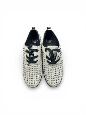 Dr. Martens Women’s White Studded Oxford Sneakers